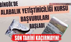 Bingöl'de Alabalık Yetiştiriciliği Kursu Başvuruları Başladı