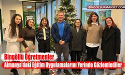 Almanya’daki Eğitim Uygulamalarını Yerinde Gözlemlediler