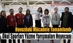 Okul Sporları Yüzme Yarışmaları Heyecanı Sona Erdi