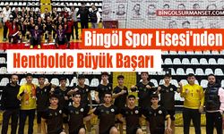 Bingöl Spor Lisesi'nden Hentbolde Büyük Başarı