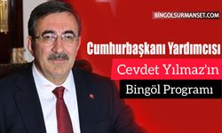 Cumhurbaşkanı Yardımcısı Yılmaz'ın Bingöl Programı Belli Oldu