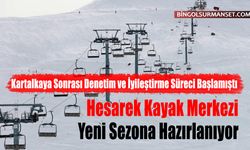 Hesarek Kayak Merkezi Yeni Sezona Hazırlanıyor
