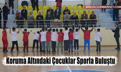 Koruma Altındaki Çocuklar Sporla Buluştu