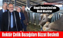 Bingöl Üniversitesi’nde Minik Misafirler Ziyaret Edildi