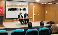 “Zazaca Şiir Yazmak Üzerine” Söyleşi Düzenlendi