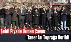 Şehit Piyade Uzman Çavuş Taner Arı Toprağa Verildi