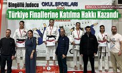 Bingöllü Judocu Türkiye Finallerine Katılma Hakkı Kazandı
