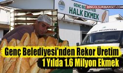 Genç Belediyesi'nden Rekor Üretim: 1.6 Milyon Ekmek
