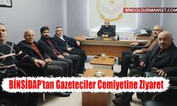 BİNSİDAP’tan Gazeteciler Cemiyetine Ziyaret