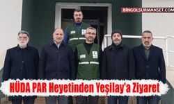 HÜDA PAR Heyetinden Yeşilay'a Ziyaret
