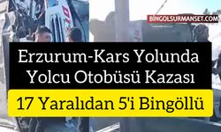 Erzurum-Kars Yolunda Yolcu Otobüsü Kazası