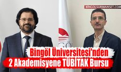 Bingöl Üniversitesi'nden 2 Akademisyene TÜBİTAK Bursu