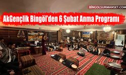 AkGençlik Bingöl’den 6 Şubat Anma Programı