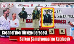 Coşanel'den Türkiye Derecesi: Balkan Şampiyonası'na Katılacak