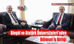 Bingöl ve Atatürk Üniversiteleri'nden Bilimsel İş Birliği