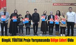 Bingöl, TÜBİTAK Proje Yarışmasında Bölge Lideri Oldu