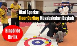 Bingöl'de Bir İlk: Okul Sporları Floor Curling Müsabakaları Başladı