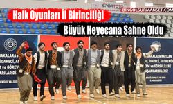 Halk Oyunları İl Birinciliği Büyük Heyecana Sahne Oldu
