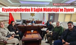 Fizyoterapistlerden İl Sağlık Müdürlüğü'ne Ziyaret