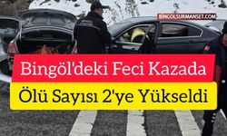 Bingöl'deki Feci Kazada Ölü Sayısı 2'ye Yükseldi