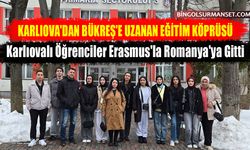Karlıovalı Öğrenciler Erasmus'la Romanya'ya Gitti