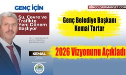 Genç Belediye Başkanı Kemal Tartar 2026 Vizyonunu Açıkladı