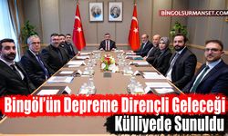 Bingöl’ün Depreme Dirençli Geleceği Külliyede Sunuldu