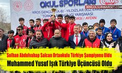 Solhan Abdulvahap Salcan Ortaokulu Türkiye Şampiyonu Oldu