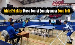 Yıldız Erkekler Masa Tenisi Şampiyonası Sona Erdi
