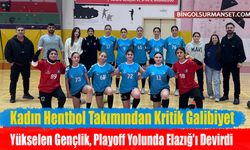 Kadın Hentbol Takımından Kritik Galibiyet