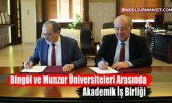 Bingöl ve Munzur Üniversiteleri Arasında Akademik İş Birliği