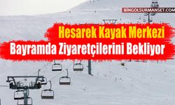 Hesarek Kayak Merkezi Bayramda Ziyaretçilerini Bekliyor