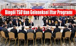 Bingöl TSO'dan Geleneksel İftar Programı