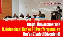II. Geleneksel Kur'an Tilâvet Yarışması ve Kur'an Ziyafeti Düzenlendi