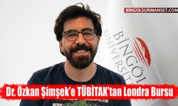 Dr. Özkan Şimşek'e TÜBİTAK'tan Londra Bursu