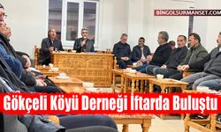 Gökçeli Köyü Derneği İftarda Buluştu