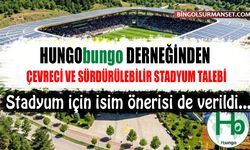 Hungobungo Derneğinden Çevreci Stad Talebi