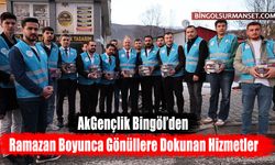 AkGençlik Bingöl’den Ramazan Boyunca Gönüllere Dokunan Hizmetler