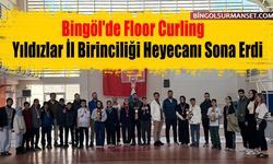 Bingöl'de Floor Curling Yıldızlar İl Birinciliği Heyecanı Sona Erdi