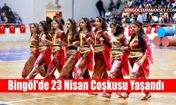 Bingöl'de 23 Nisan Coşkusu Yaşandı