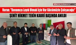 Varan: "Davamıza Layık Olmak İçin Var Gücümüzle Çalışacağız"