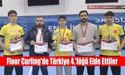 Floor Curling'de Türkiye 4.'lüğü Elde Ettiler