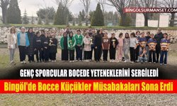 Bingöl'de Bocce Küçükler Müsabakaları Sona Erdi