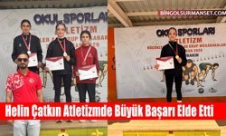 Helin Çatkın Atletizmde Büyük Başarı Elde Etti