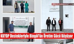 KKYDP Destekleriyle Bingöl'ün Üretim Gücü Büyüyor