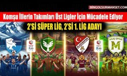 Komşu İllerin Takımları Üst Ligler İçin Mücadele Ediyor