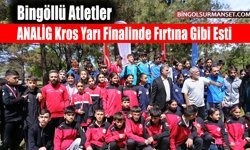 Bingöllü Atletler ANALİG Kros Yarı Finalinde Fırtına Gibi Esti