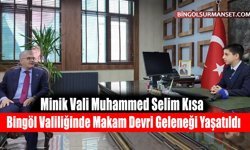 Bingöl Valiliğinde Makam Devri Geleneği Yaşatıldı