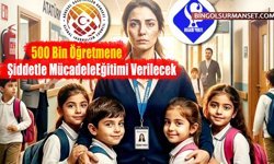 500 Bin Öğretmene Şiddetle Mücadele Eğitimi Verilecek