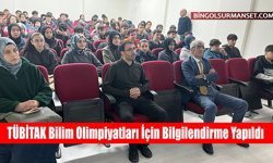 TÜBİTAK Bilim Olimpiyatları İçin Bilgilendirme Yapıldı